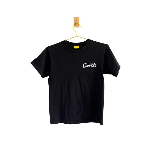 Carrots By Anwar Carrots Men's Front and Rear Woodmark Logo Graphic Tee T-Shirt - Picture 1 of 6